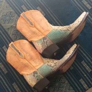 Old Gringo snake skin boots